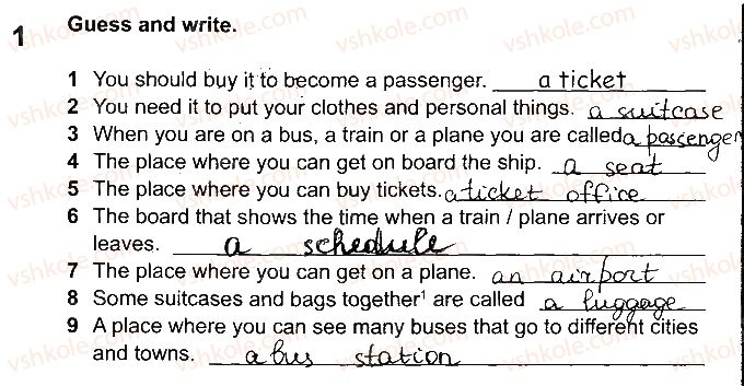 фото задание 1 - lesson 4 - unit 6. travelling