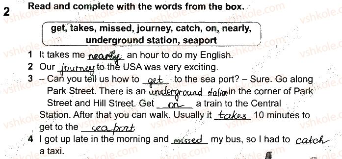 фото задание 2 - lesson 5 - unit 6. travelling