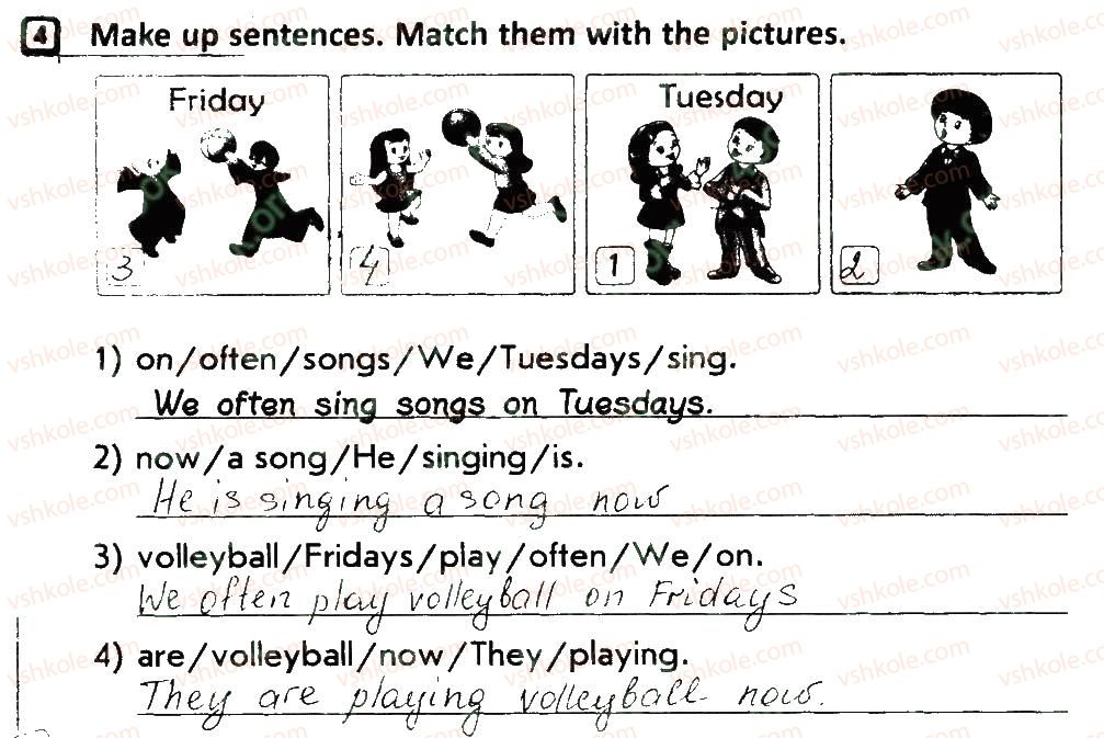 фото задание 4 - lesson 4 - unit 1. hello, classmates!