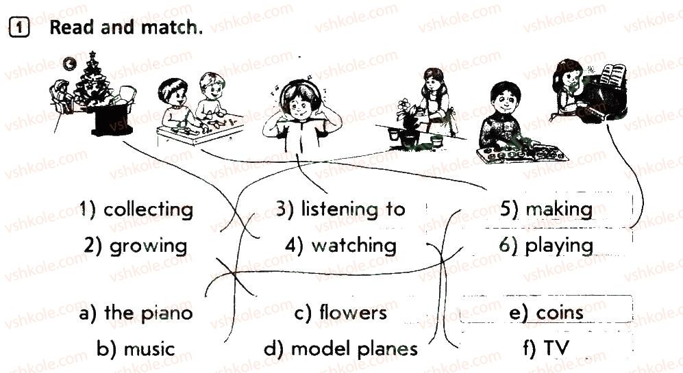 фото задание 1 - lesson 4 - unit 5. rest and hobbies