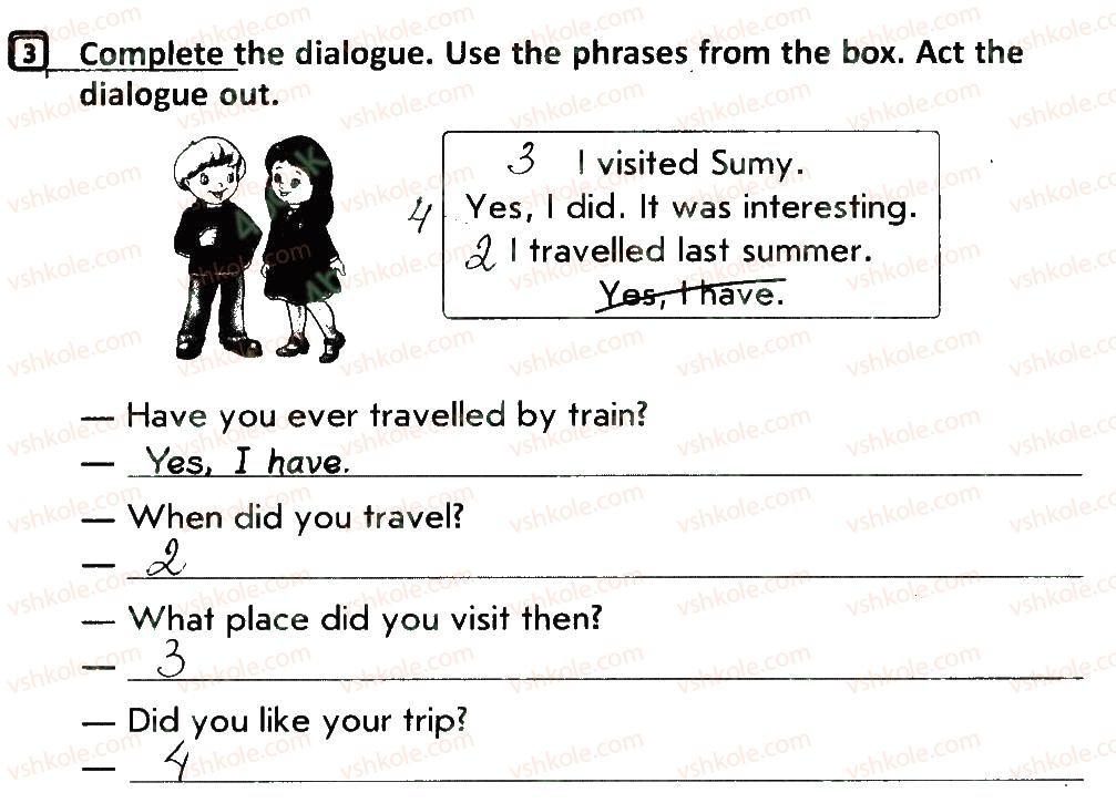фото задание 3 - lesson 5 - unit 8. we like travelling