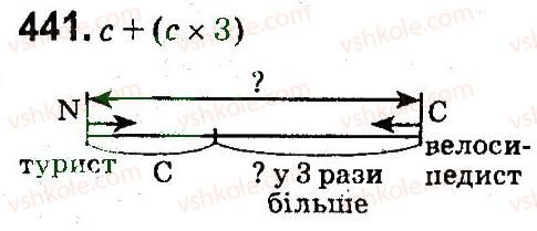 фото задание 441 - нумерація багатоцнфрових чисел