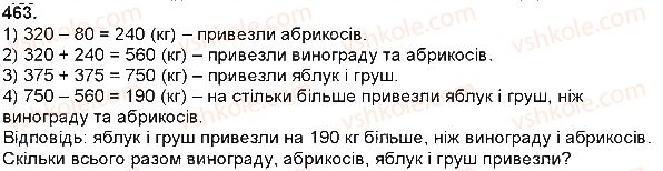 фото задание 463 - додавання і віднімання багатоцифрових чисел, величин - додавання і віднімання багатоцифрових чисел