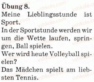 фото задание 8 - das machen wir gern - wir treiben sport