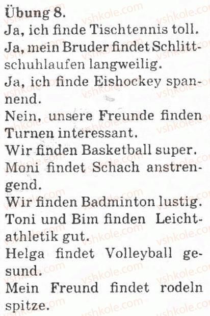 фото задание 8 - sport ist gesund - wir treiben sport