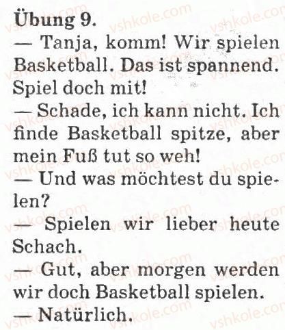 фото задание 9 - wir wiederholen - wir treiben sport