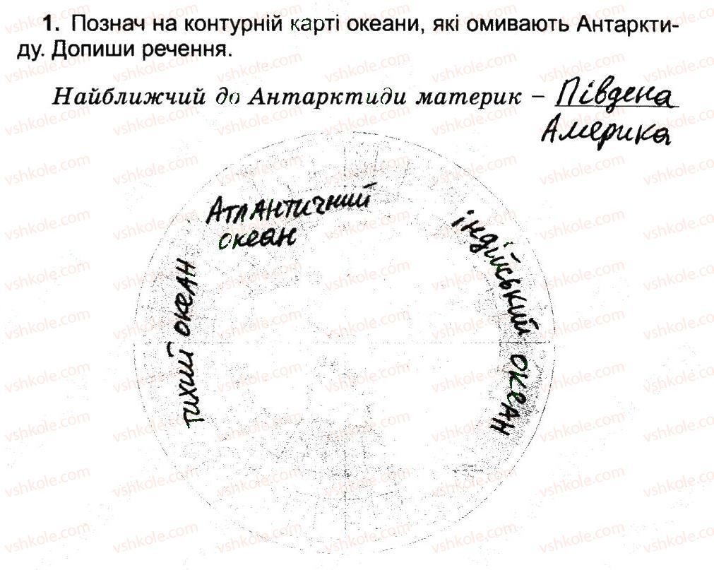 фото задание 1 - антарктида - найхолодніший материк - природа материкiв i океанiв