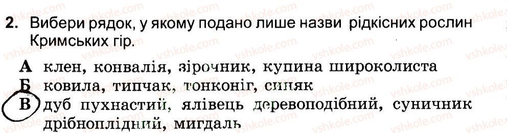 фото задание 2 - варіант 2 - природа україни - самостійні роботи