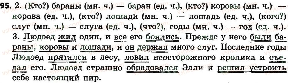 фото задание 95 - части речи. правописание