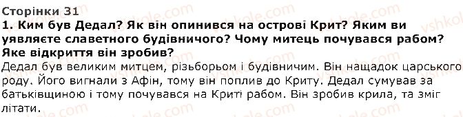 фото задание 1 - дедал та ікар. переказала катерина гловацька - розділ 2. що було на початку світу