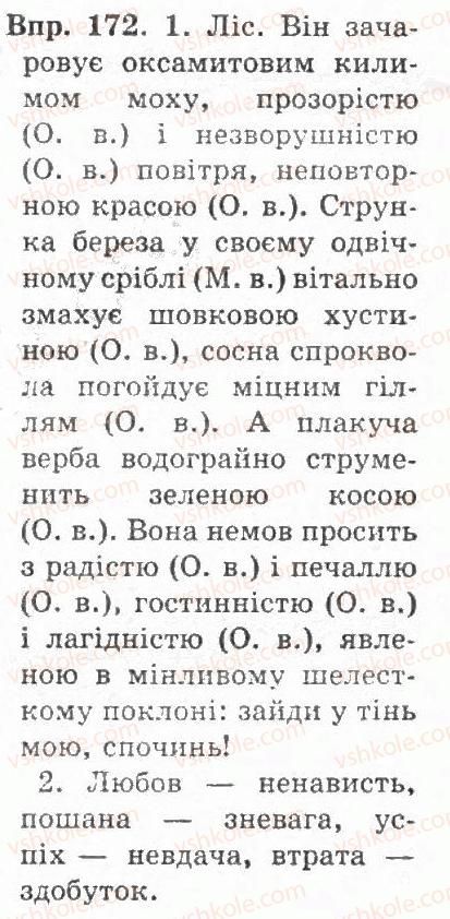фото задание 172 - § 19. правопис іменників жіночого роду з нульовим закінченням у початковій формі в орудному відмінку однини - іменник