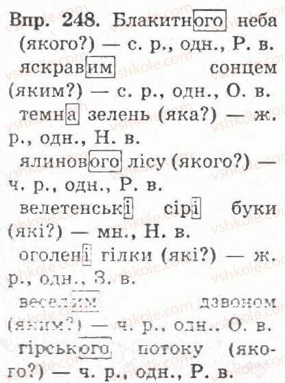 фото задание 248 - § 24. вживання знака м’якшення перед закінченням у прикметниках - прикметник