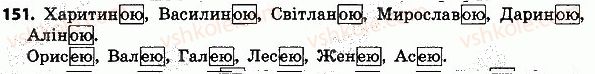 фото задание 151 - слово - частин мови
