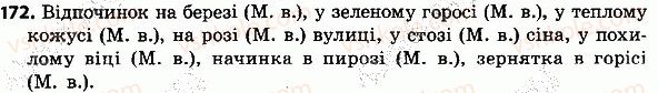 фото задание 172 - слово - частин мови