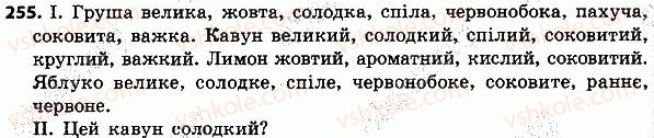 фото задание 255 - слово - частин мови
