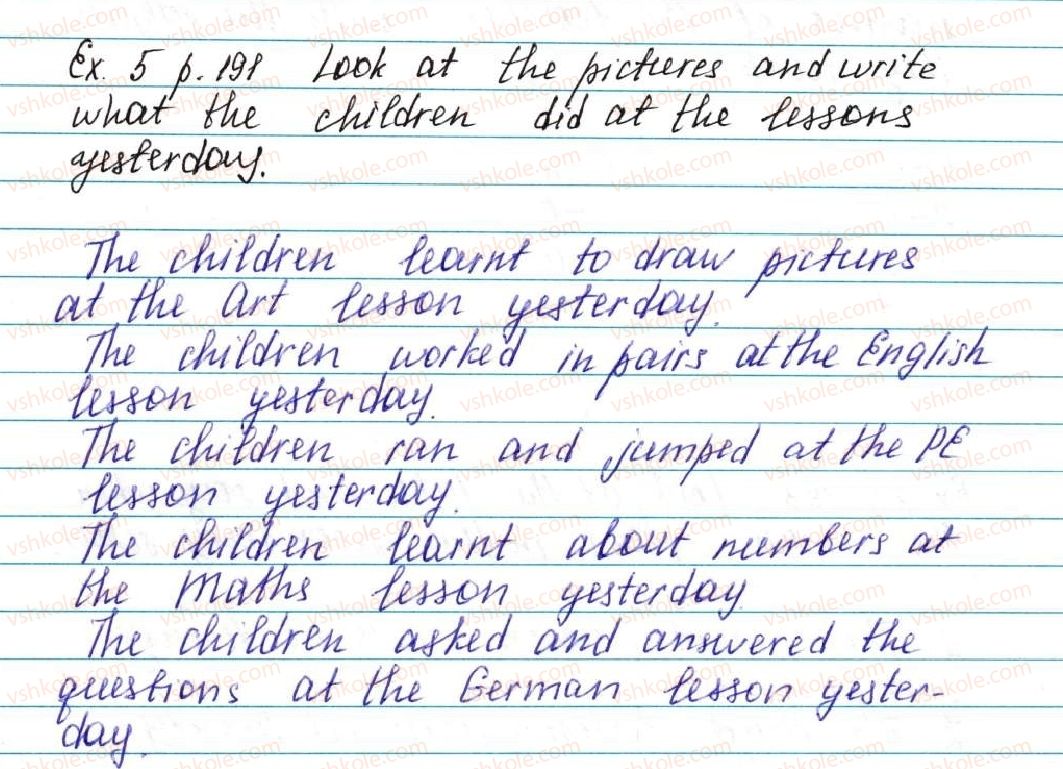 фото задание ex5p191 - unit 9. school life