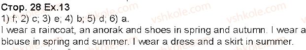 фото задание 13 - unit 2. the clothes we wear