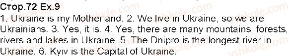 фото задание p72ex9 - unit 6. around great britain and ukraine