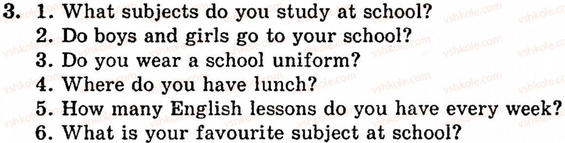 фото задание 3 - lesson 6. a letter from england - unit 1. school life