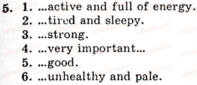 фото задание 5 - lesson 1. health is above wealth - unit 5. health and body car