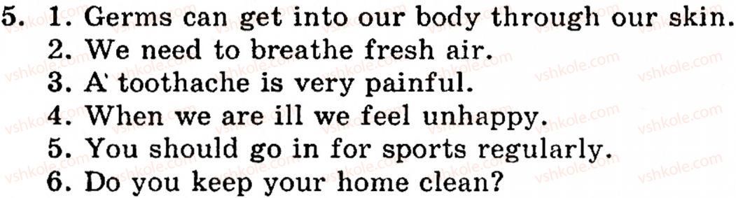 фото задание 5 - lesson 3. how do you feel - unit 5. health and body car