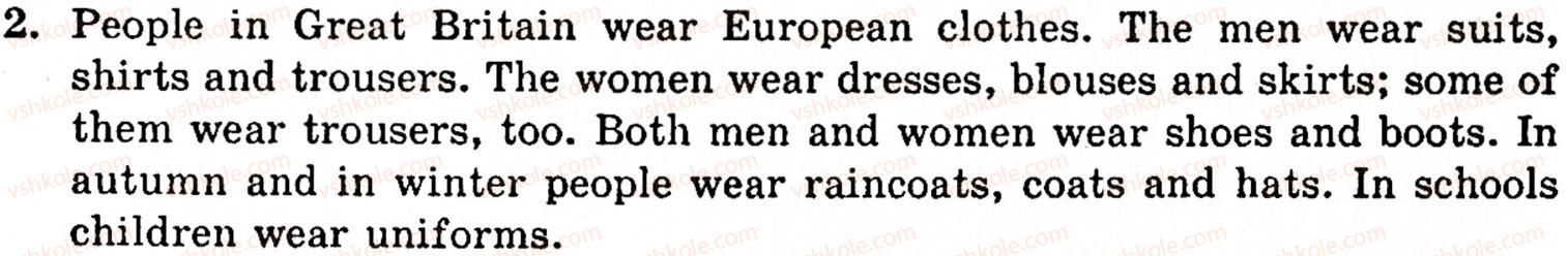 фото задание 2 - lesson 6. what people wear in britain - unit 7. discover britain