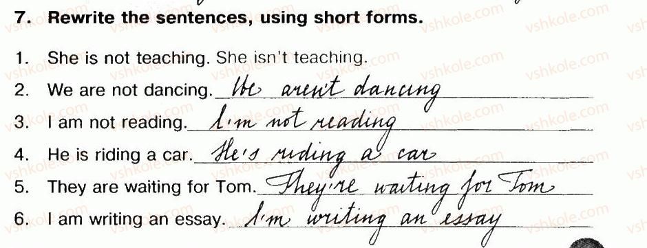 фото задание 7 - lesson 1. all about my family - unit 3. time for home