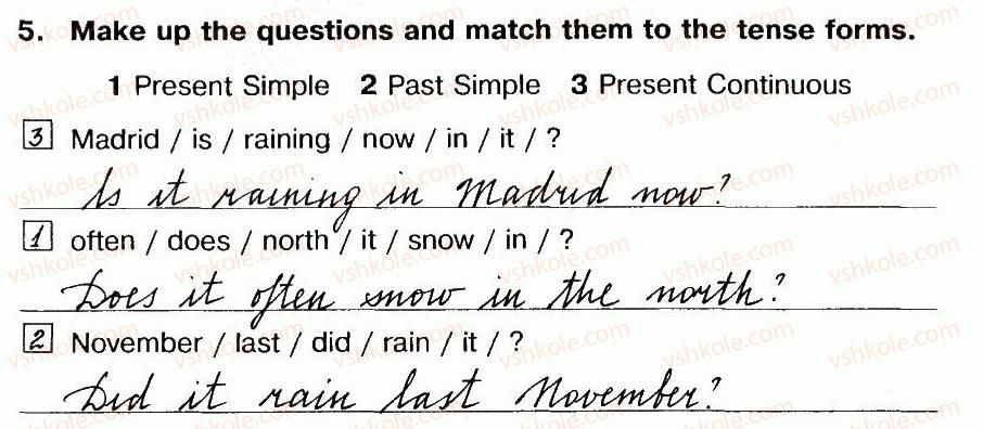 фото задание 5 - lesson 1. weather mix - unit 4. time for outdoors