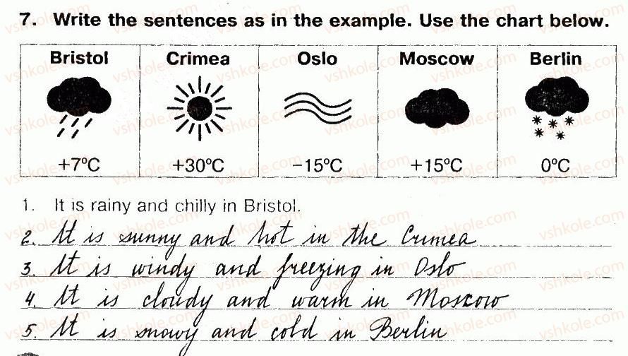 фото задание 7 - lesson 1. weather mix - unit 4. time for outdoors