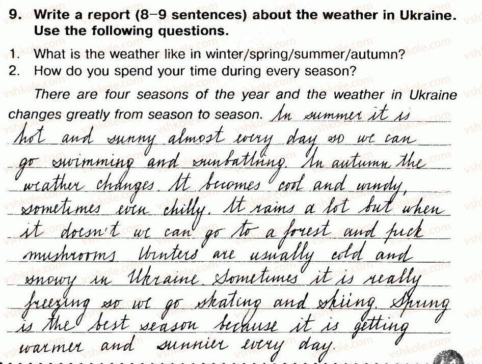 фото задание 9 - lesson 1. weather mix - unit 4. time for outdoors