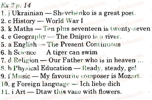 фото задание 2 - lesson 3. favourite subject - unit 1