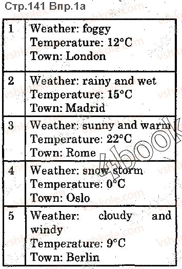 фото задание p141ex1 - lesson 1. weather mix - unit 4. time for outdoors