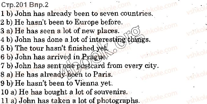 фото задание p201ex2 - lesson 2. discover the uk - look back - unit 5. time for discovery