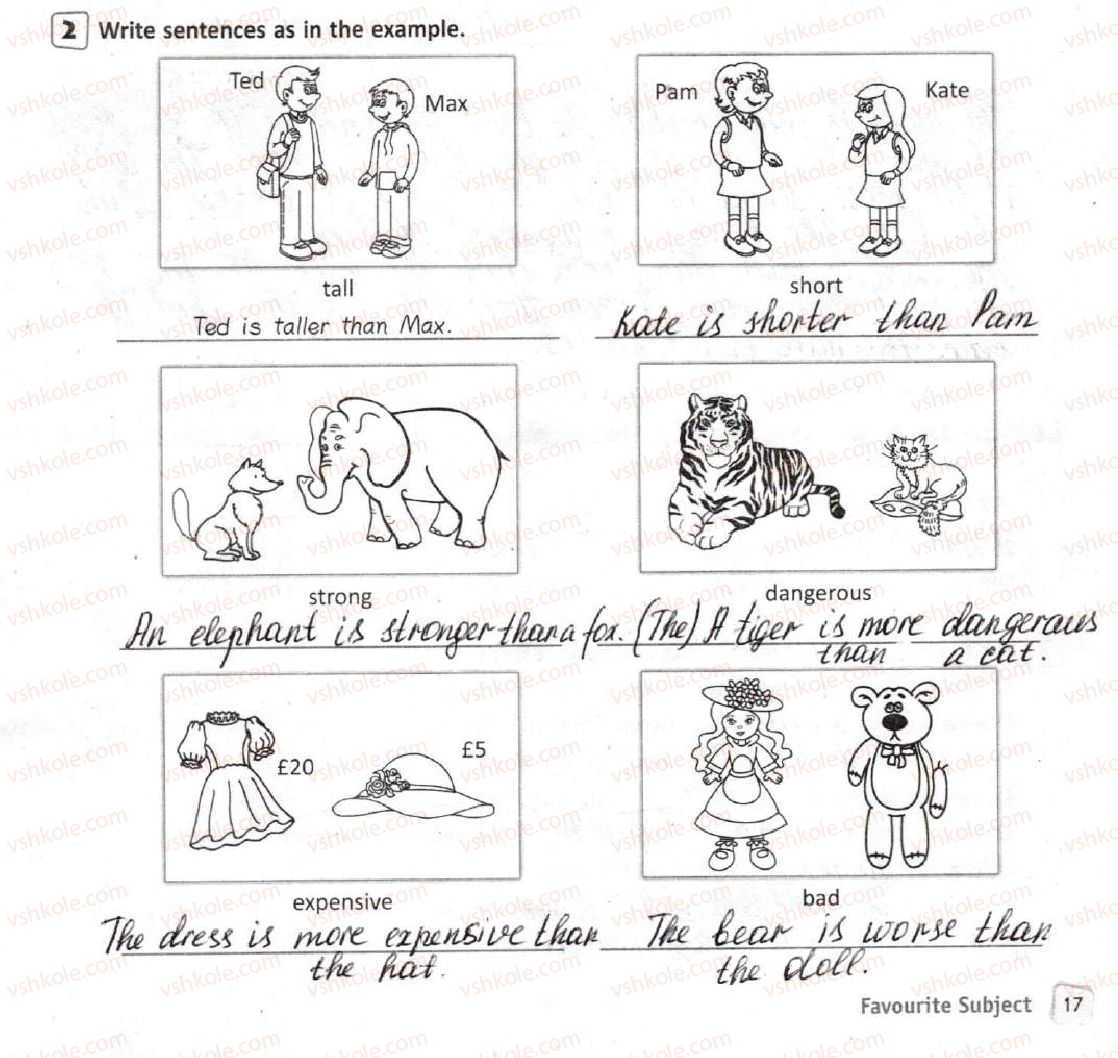 фото задание 2 - lesson 12 - 1. time for school