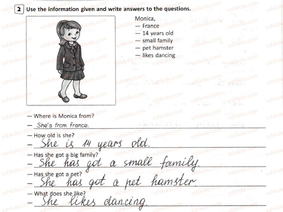 фото задание 2 - lesson 4 - 1. time for school
