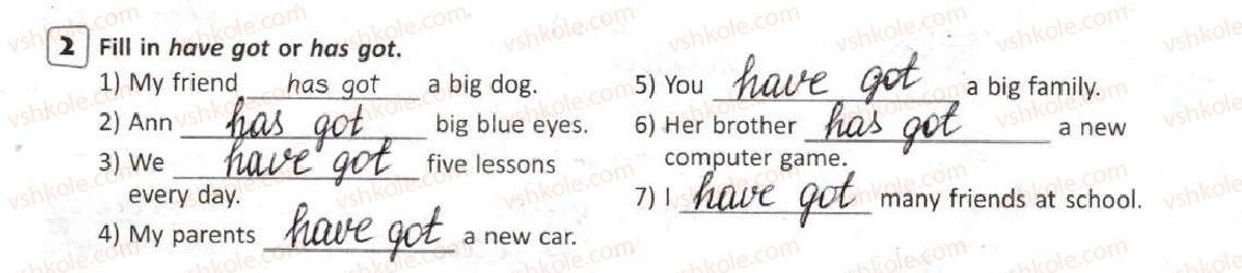 фото задание 2 - lesson 6 - 1. time for school