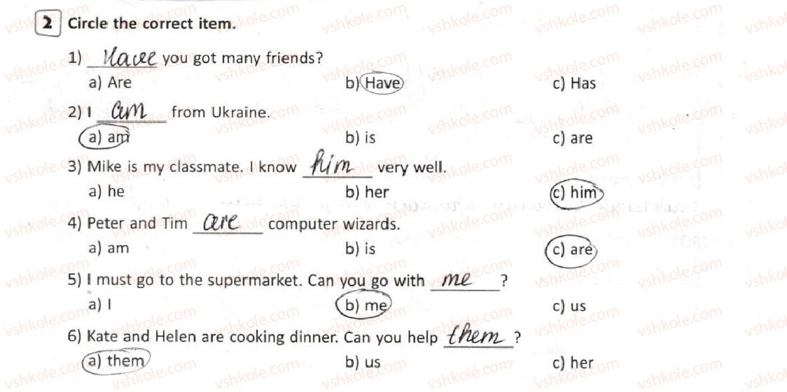 фото задание 2 - lesson 9 - 1. time for school