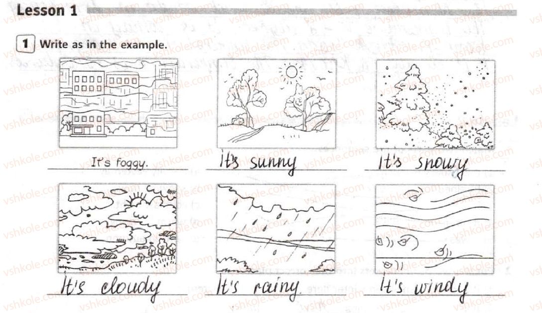 фото задание 1 - lesson 1 - 4. time for outdoors