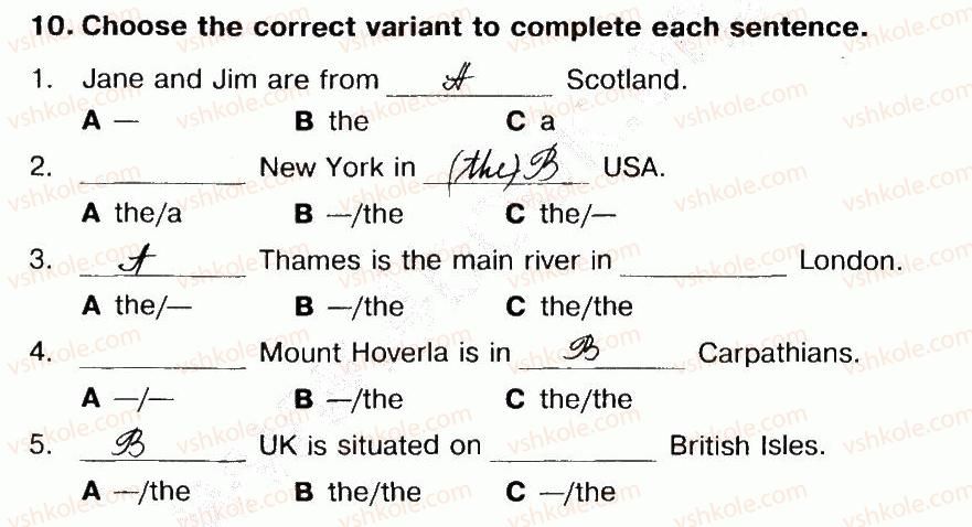 фото задание 10 - unit 6. around great britain and ukraine