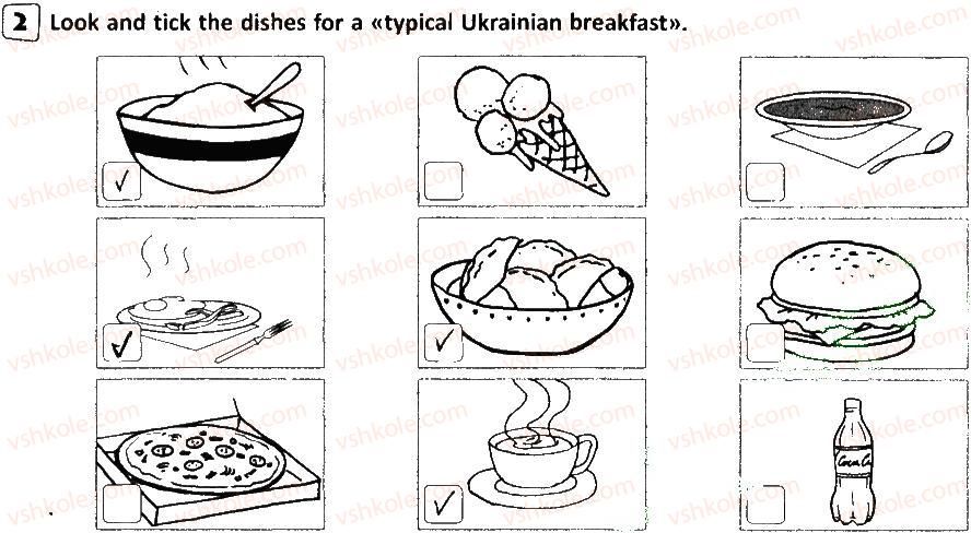 фото задание 2 - lesson 2 - unit 3. food