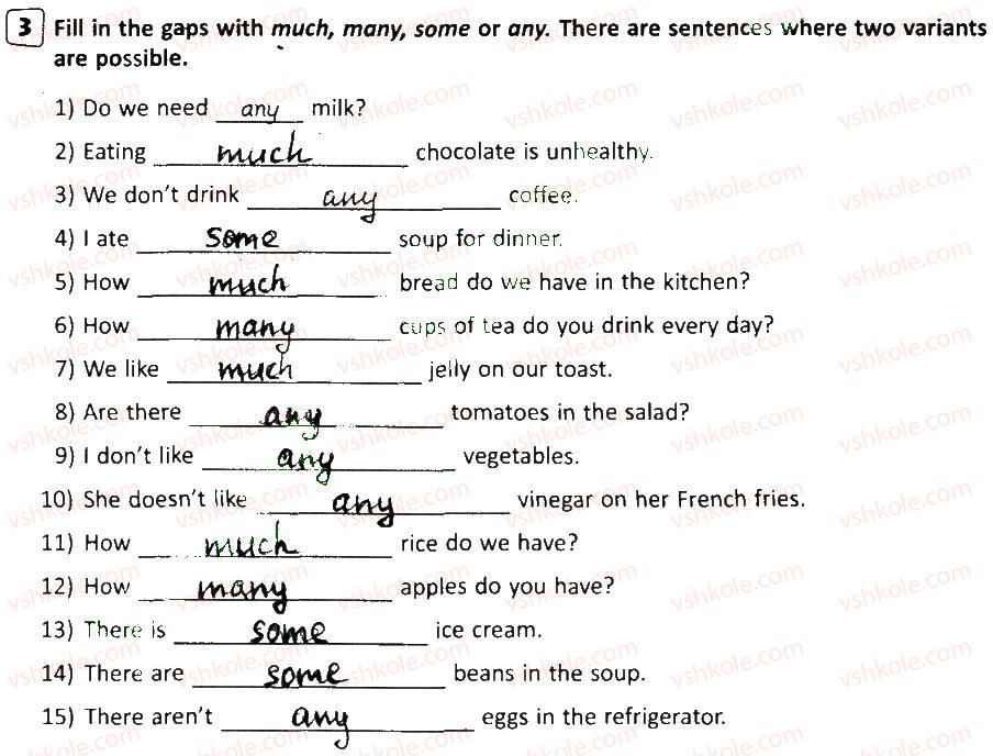 фото задание 3 - lesson 9 - unit 3. food