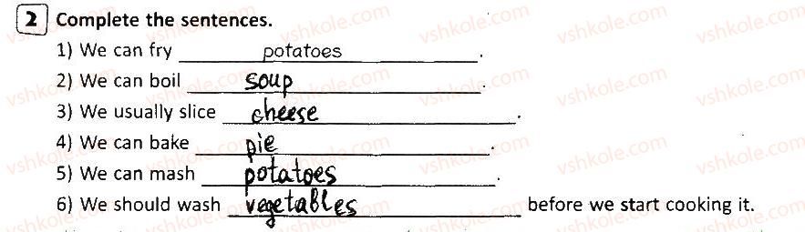 фото задание 2 - lessons 3-4 - unit 3. food