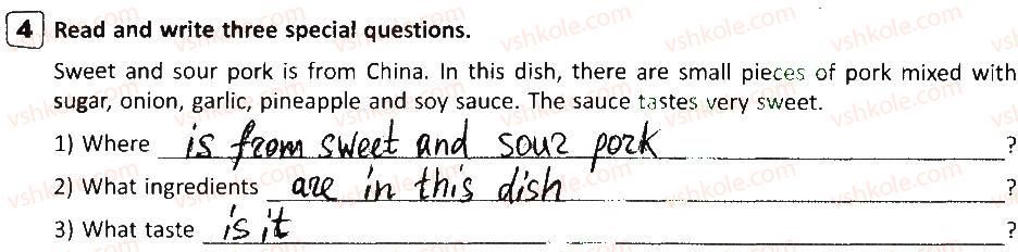 фото задание 4 - lessons 3-4 - unit 3. food