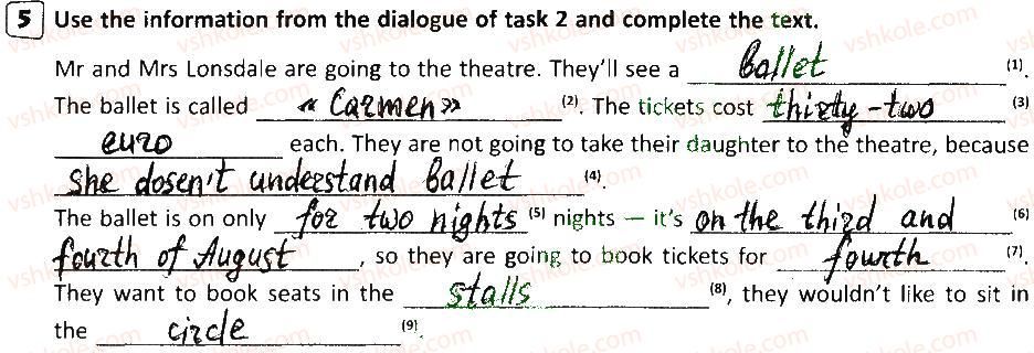 фото задание 5 - lesson 3 - unit 4: let’s have a rest