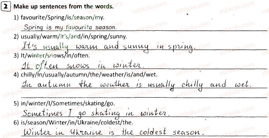 фото задание 2 - lesson 2 - unit 5. nature and weather