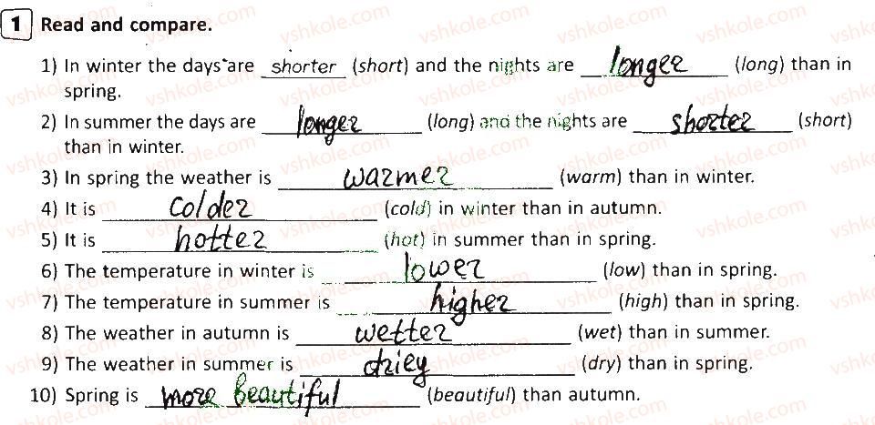 фото задание 1 - lesson 4 - unit 5. nature and weather