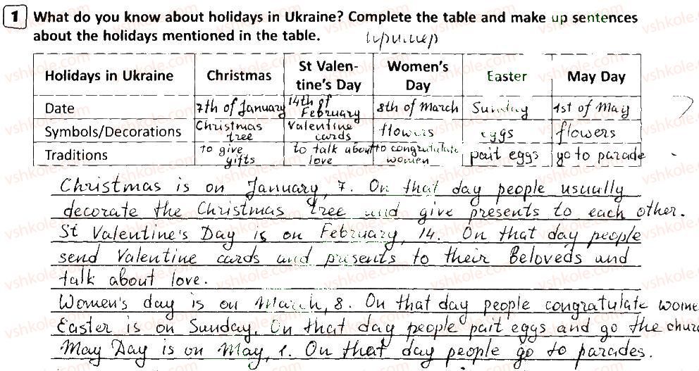 фото задание 1 - lesson 9 - unit 8. holidays and traditions