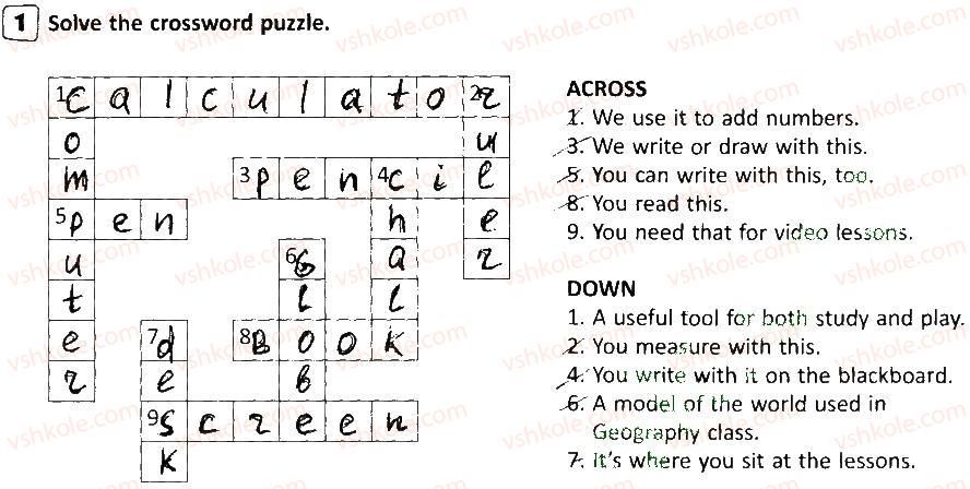 фото задание 1 - lesson 1 - unit 9. school life