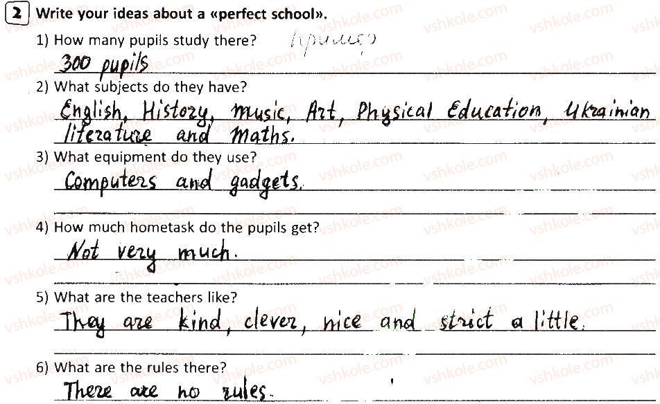 фото задание 2 - lesson 8 - unit 9. school life