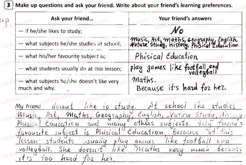 фото задание 3 - lessons 4-5 - unit 9. school life